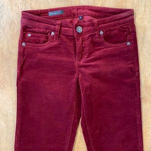 KUT straight leg corduroy pant